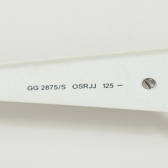 Gucci Bamboo Horsebit Sunglasses GG 2875/S White 5 of 10