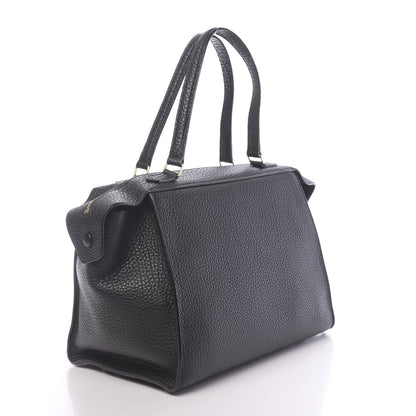 Celine Bullhide Calfskin Small Ring Bag Black 3 of 9