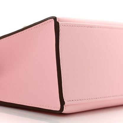 Hermes Swift Kelly Pochette Clutch Rose Sakura 9 of 11