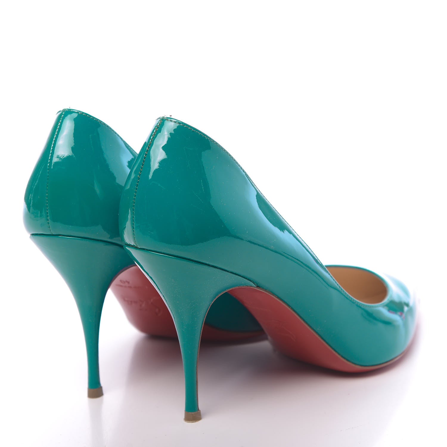 Christian Louboutin Patent Piou Piou 85 Pumps 40 Riviera 4 of 8