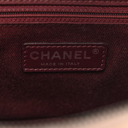 Chanel Glazed Calfskin Quilted Medium Duo Color Flap Light Pink 7 of 10