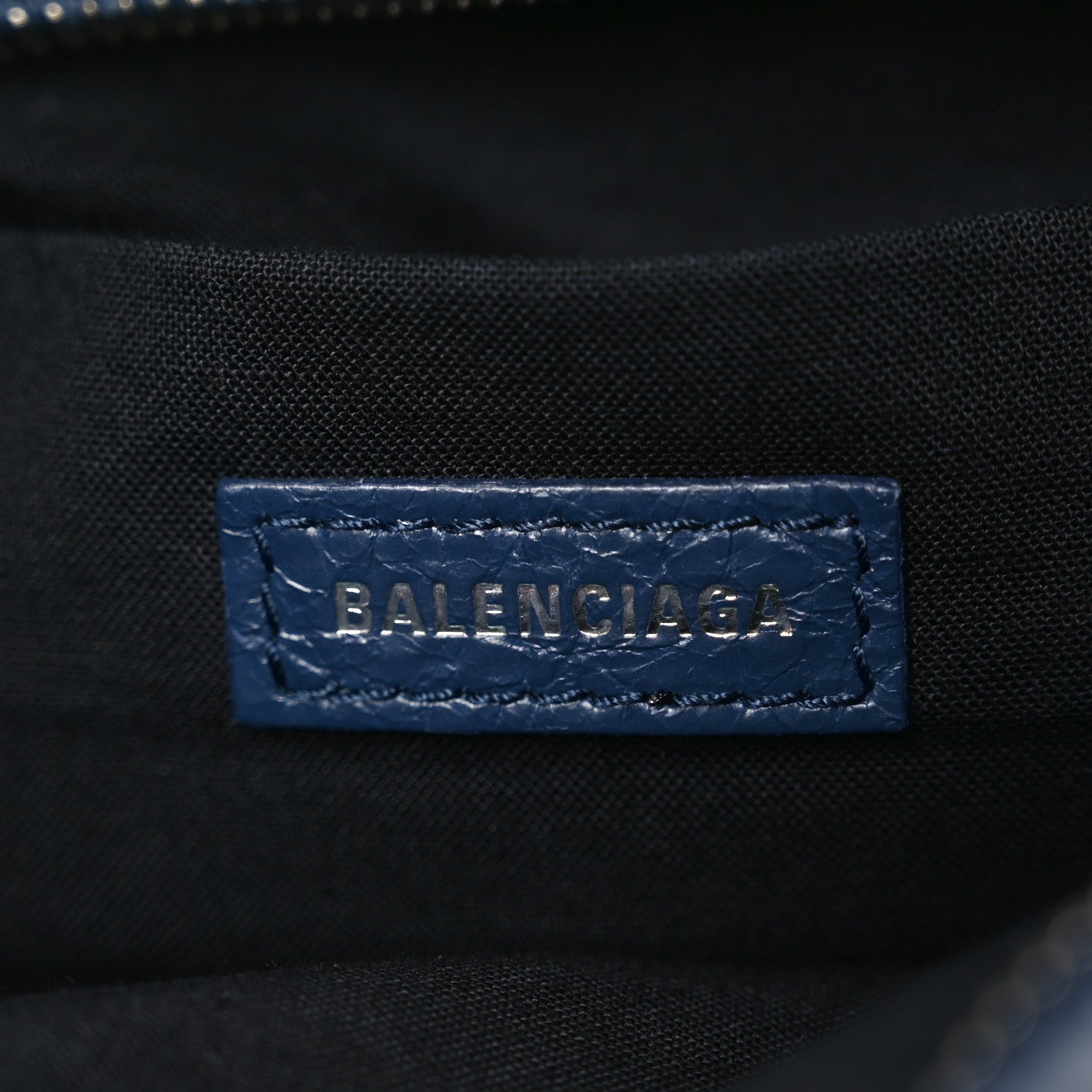 Balenciaga Stadio Classic Silver Hardware Neo Lift Hip Bag Bleu Roi 6 of 10