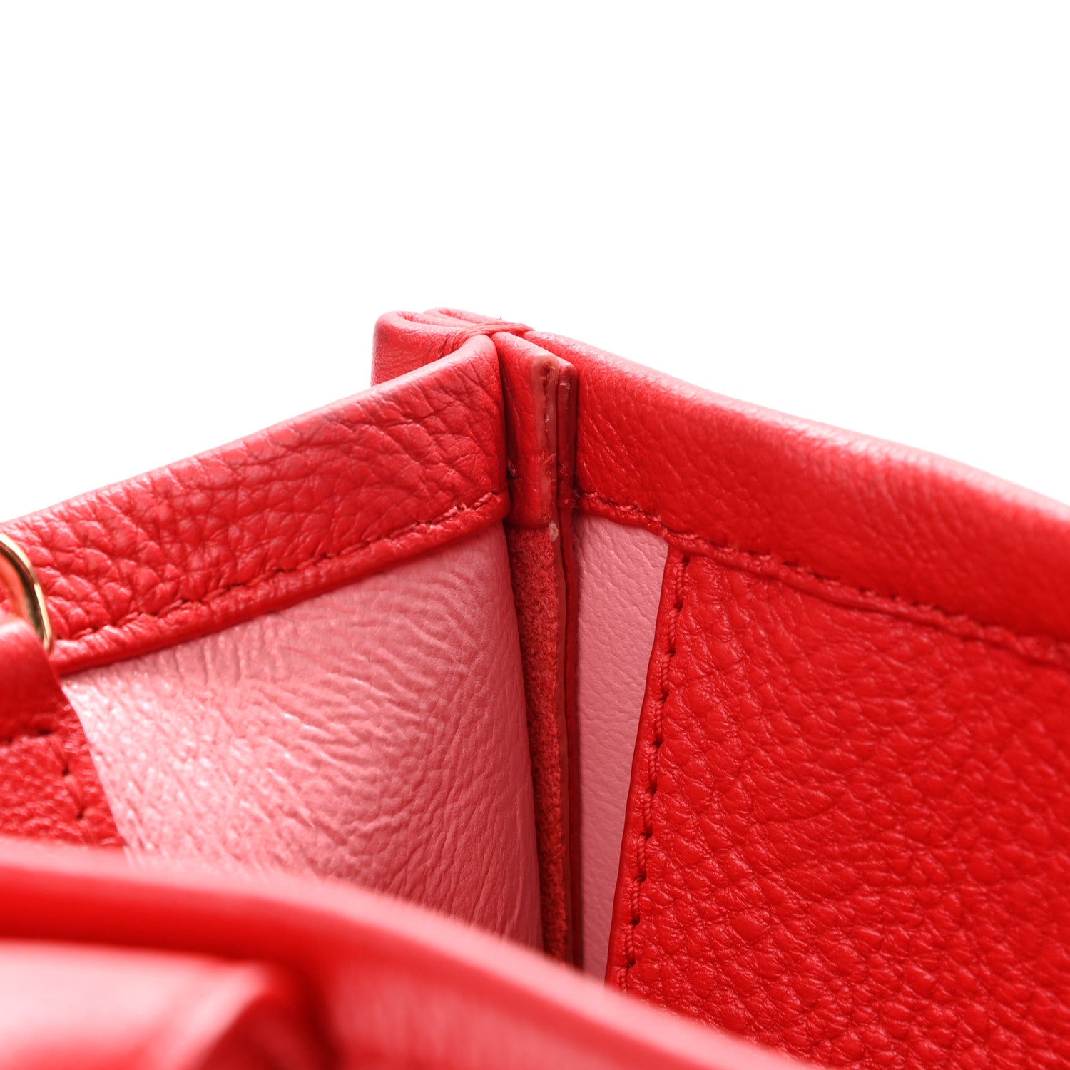 Marc Jacobs Grained Calfskin Medium The Tote Bag True Red 13 of 15