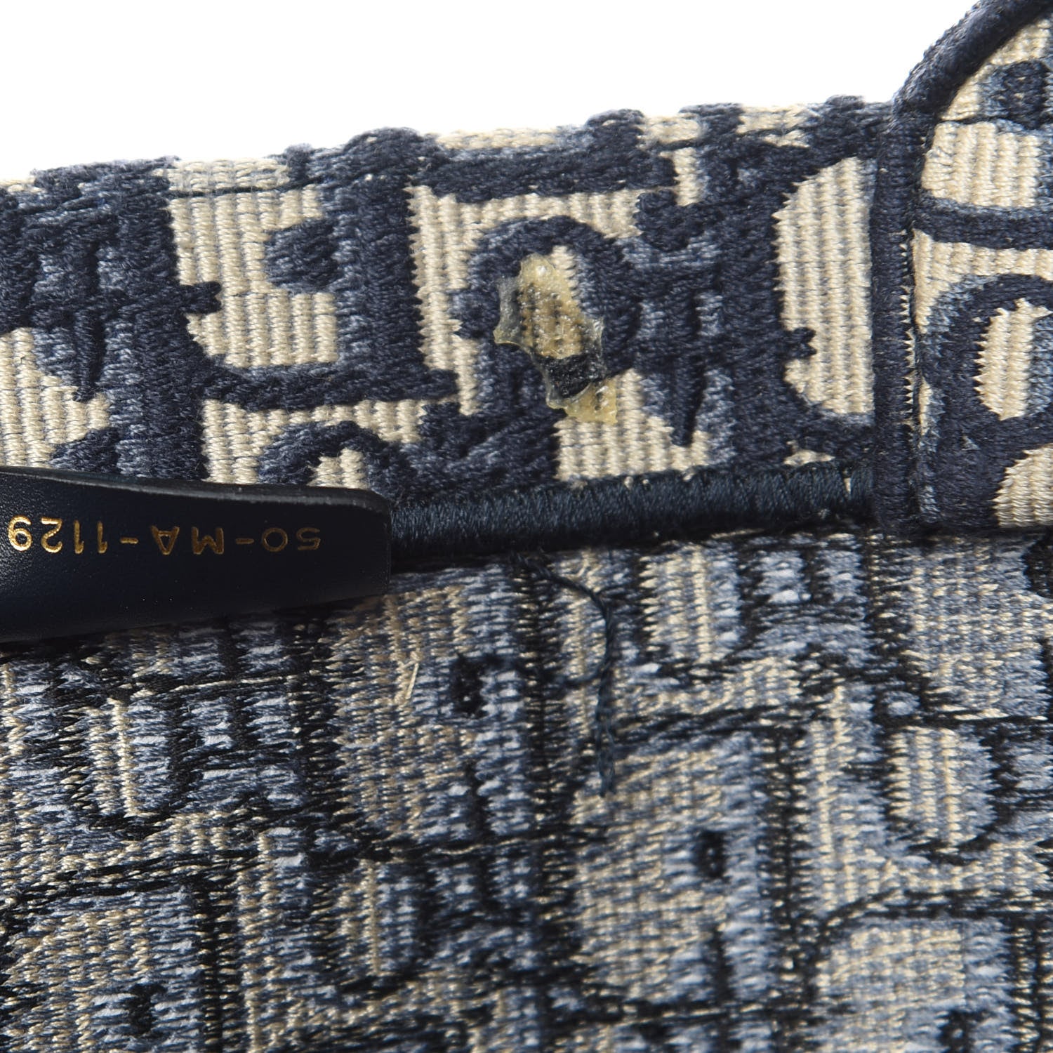 Christian Dior Oblique Book Tote Blue Multicolor 7 of 10