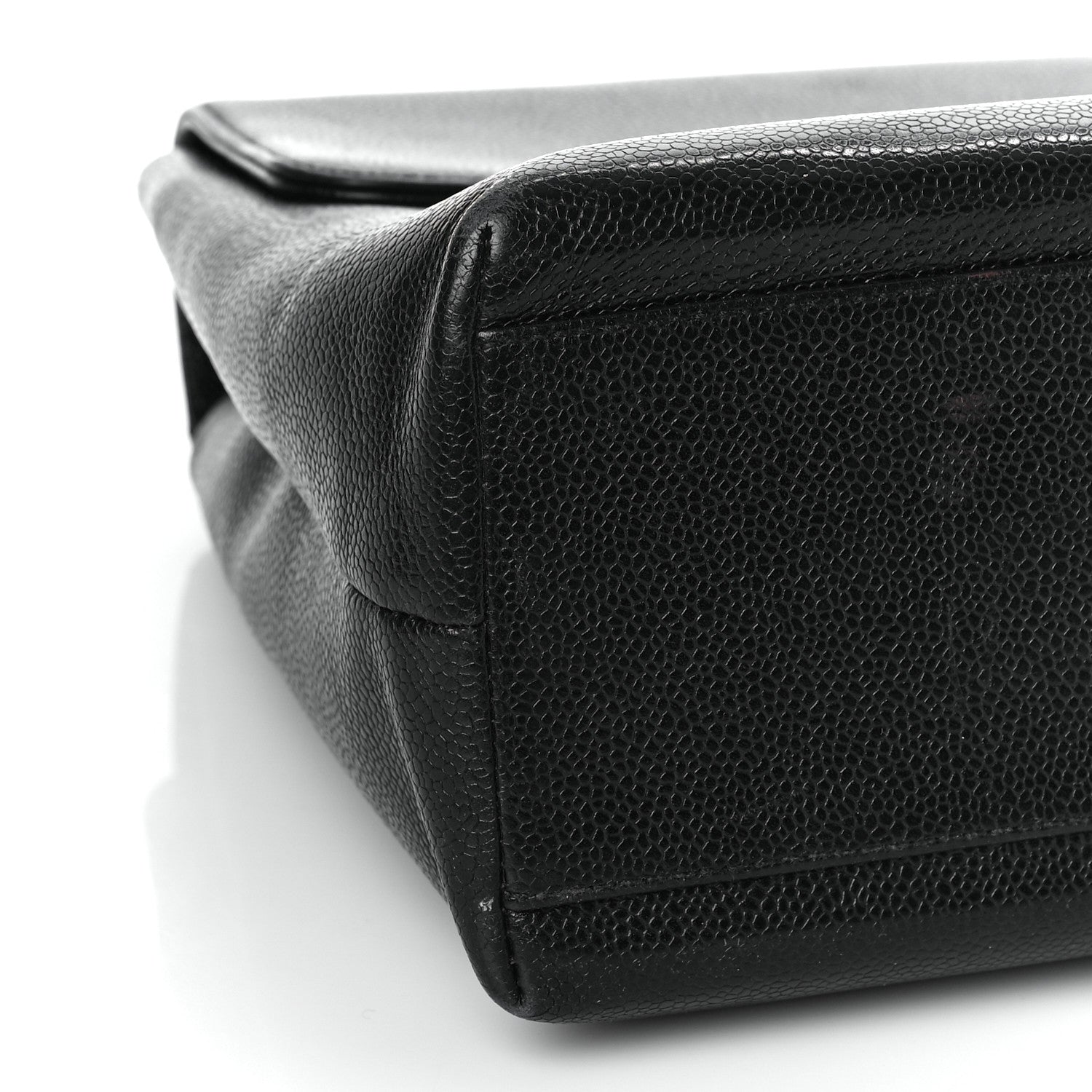 Chanel Caviar Kelly Jumbo Flap Black 7 of 10