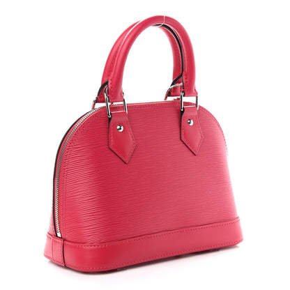 Louis Vuitton Epi Jacquard Alma BB Rose Pondicherry 3 of 8