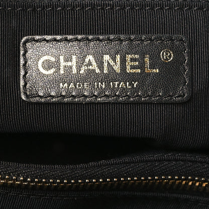 Chanel Calfskin Cerf Executive Shopper Tote Black 7 of 10