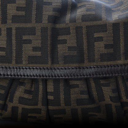 Fendi Zucca Small Chef Shoulder Bag Tobacco 8 of 10
