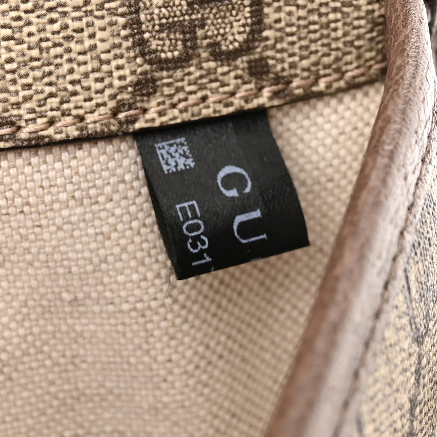 GG Supreme Monogram Neo Vintage Web Belt Bag Brown