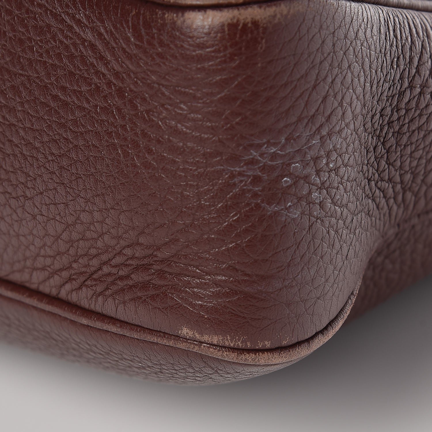 Hermes Taurillon Clemence Massai PM Havane 12 of 12