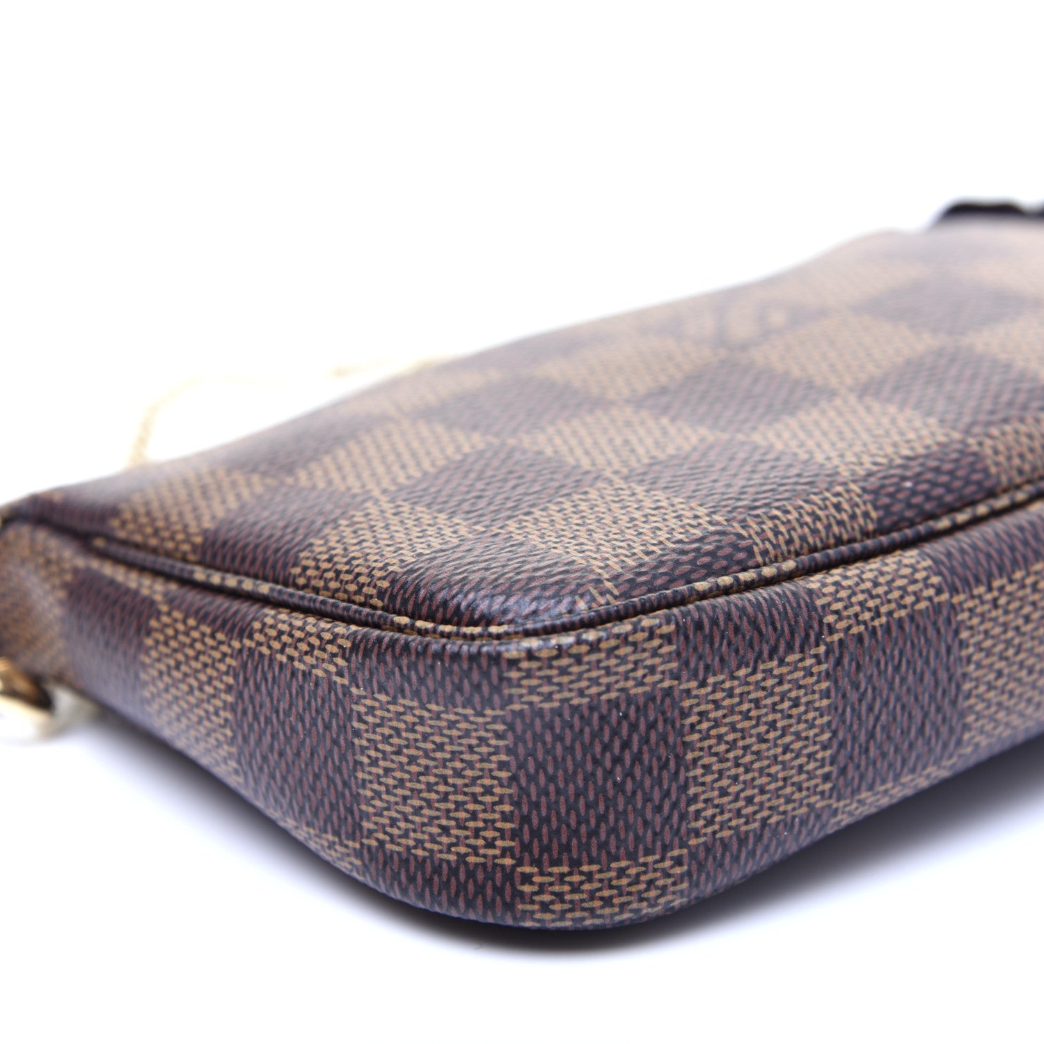 Louis Vuitton Damier Ebene Mini Pochette Accessories 6 of 9