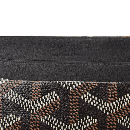 Goyard Goyardine Saint Sulpice Card Holder Black 6 of 8