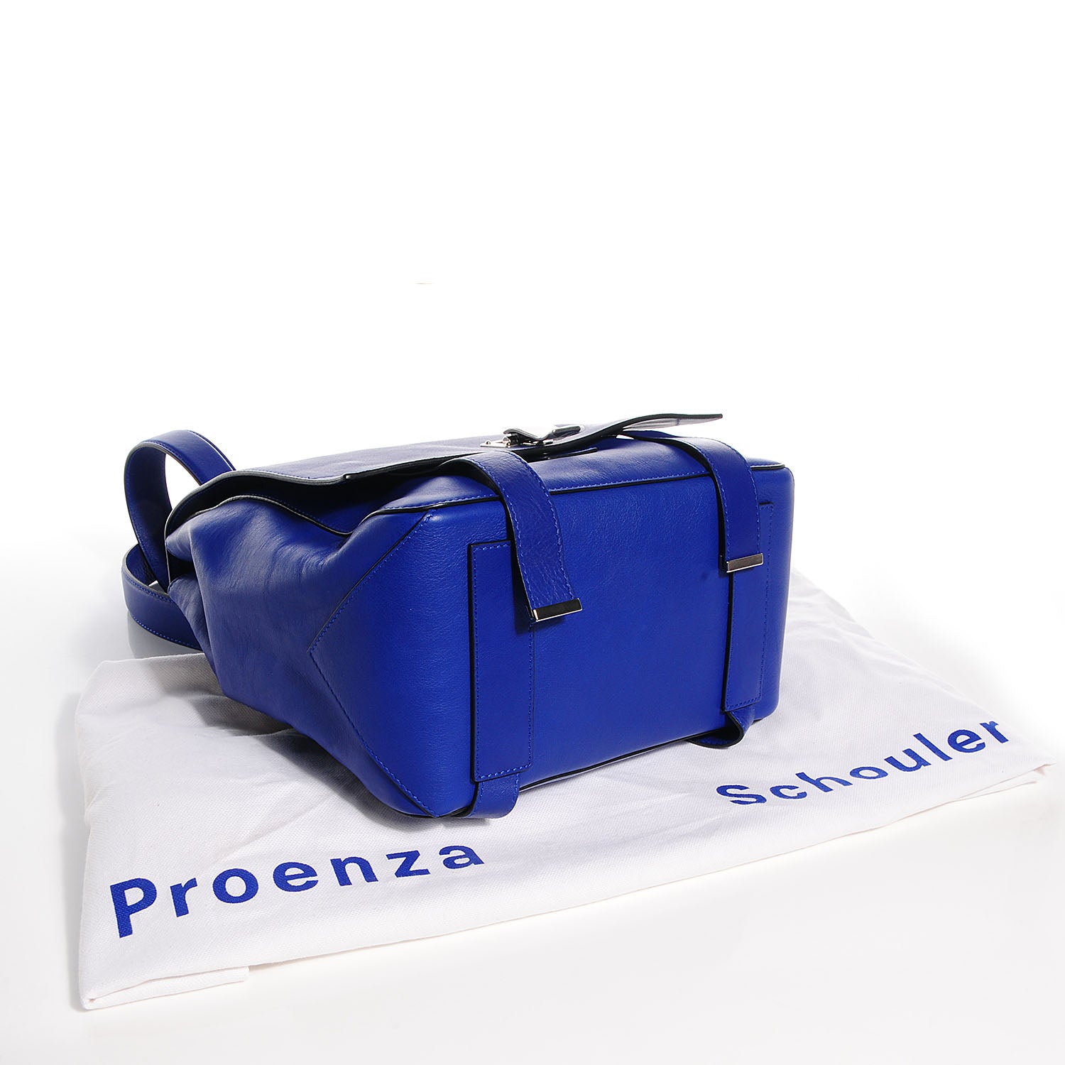 Proenza Schouler Leather Small PS Backpack Cobalt 4 of 11