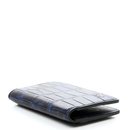 Louis Vuitton Alligator Pocket Organizer Blue 4 of 11