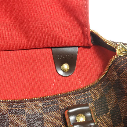 Louis Vuitton Damier Ebene Speedy Bandouliere 30 8 of 9