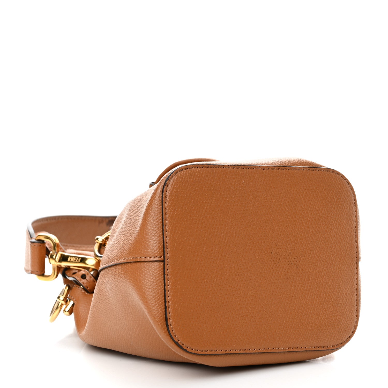 Fendi Vitello Cruise F is Fendi Mini Mon Tresor Bucket Bag Nocciola 4 of 19