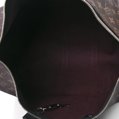 Louis Vuitton Monogram Macassar Keepall Bandouliere 45 5 of 12