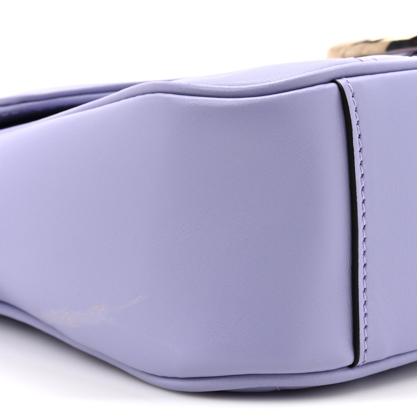 Calfskin Matelasse Small GG Marmont Shoulder Bag Lapis