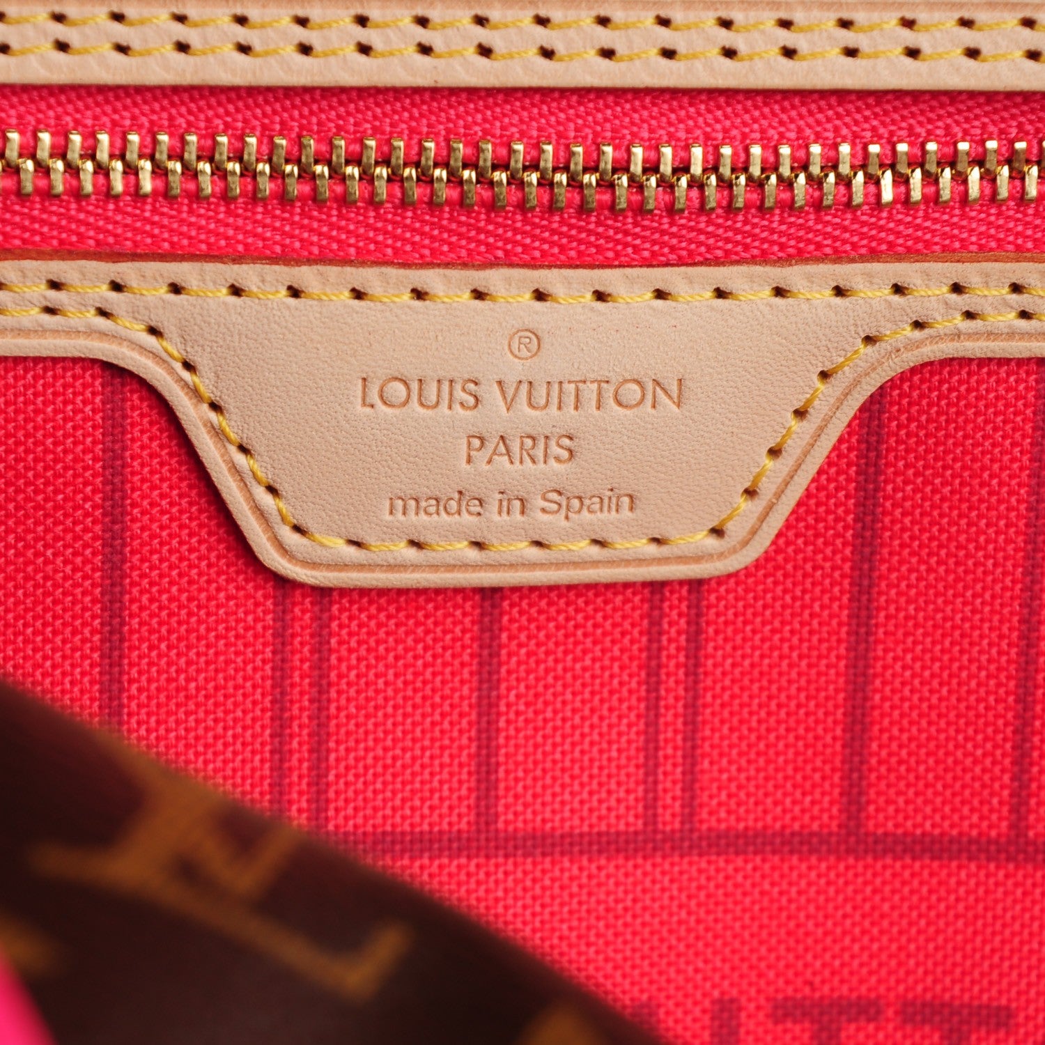 Louis Vuitton Monogram V Neverfull MM Grenade 6 of 8