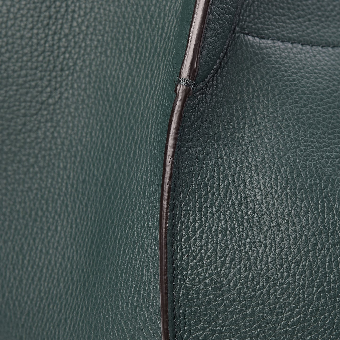 Supple Calfskin Medium Big Bag Dark Green