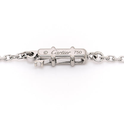 Cartier 18K White Gold Medium Hearts and Symbols Necklace 4 of 5