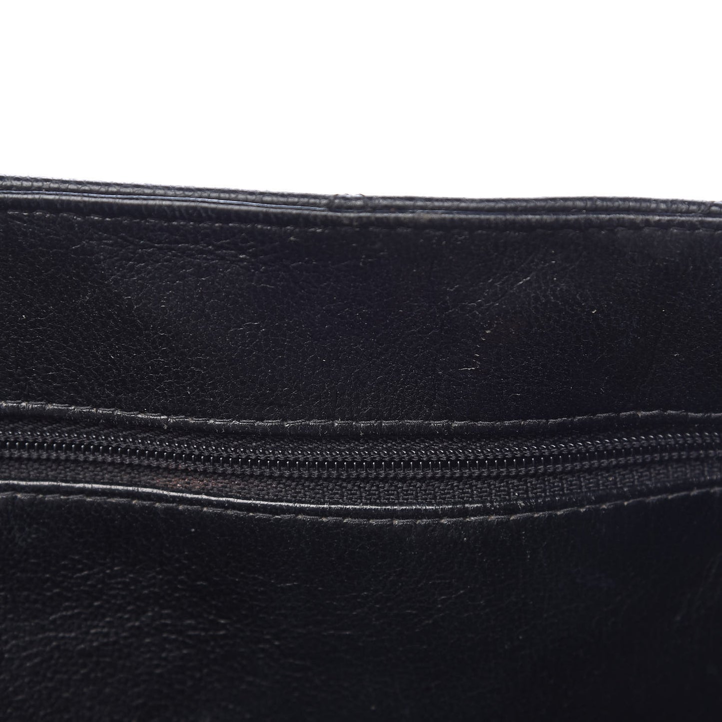 Caviar Stitched Shopper Tote Black