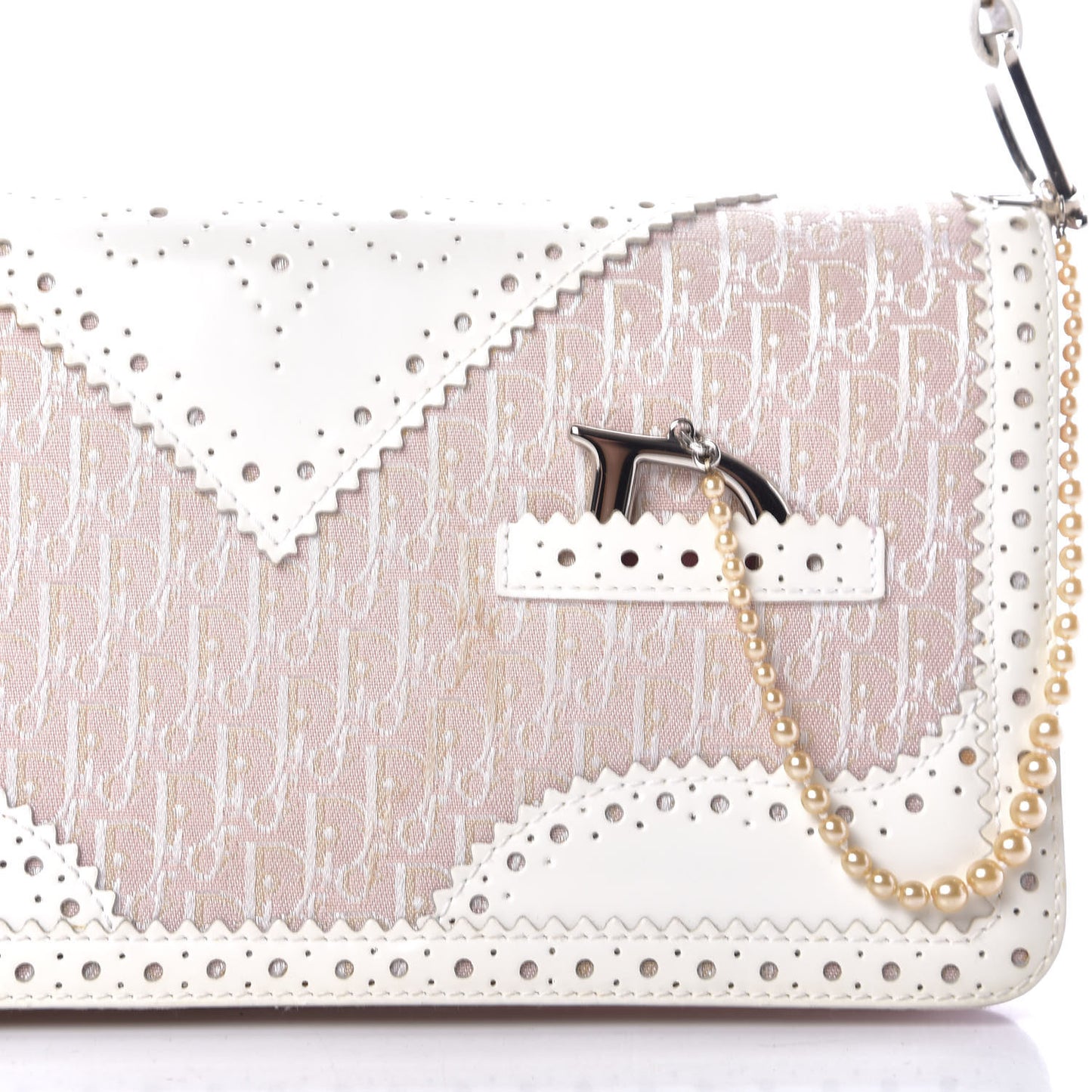 Monogram D Trick Shoulder Bag Rose Clair