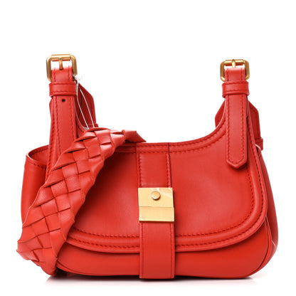 Bottega Veneta Nappa Braided Shoulder Bag Poppy 1 of 4