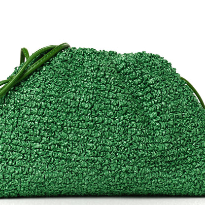 Bottega Veneta Boucle Curly Raffia The Mini Pouch Parakeet 8 of 10