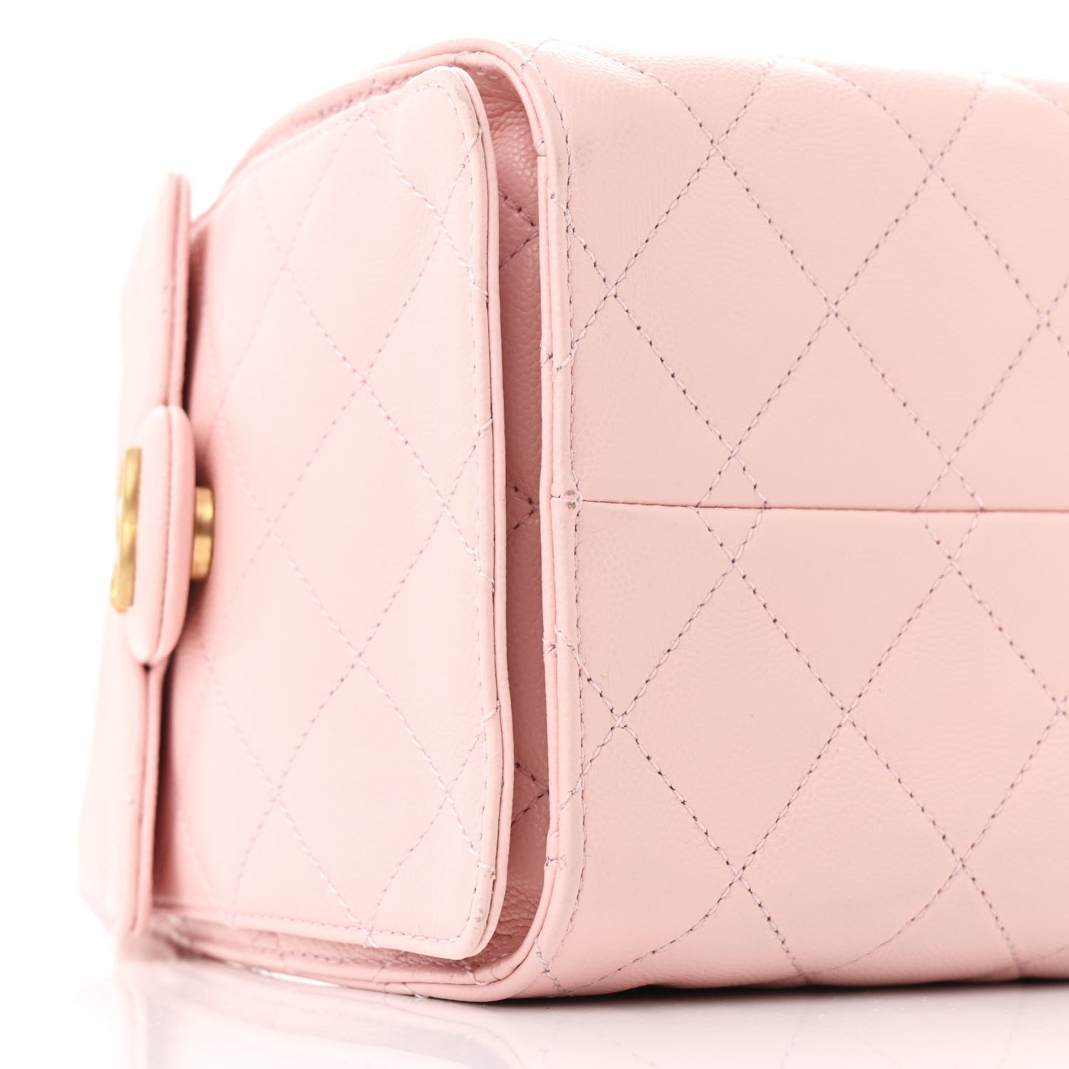 Chanel Caviar Quilted Small Chanel 25 Handbag Light Pink 9 of 10
