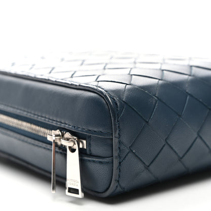 Bottega Veneta Nappa Intrecciato Crossbody Bag Navy 7 of 8