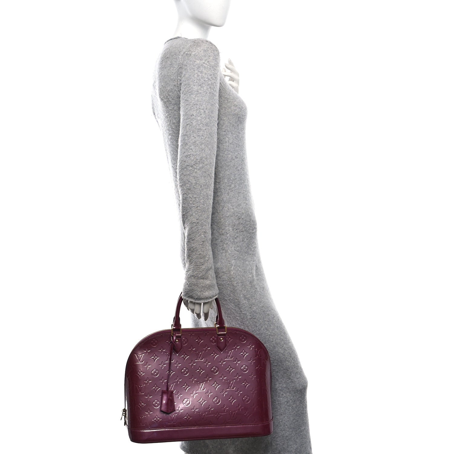 Louis Vuitton Vernis Alma GM Violet 2 of 10