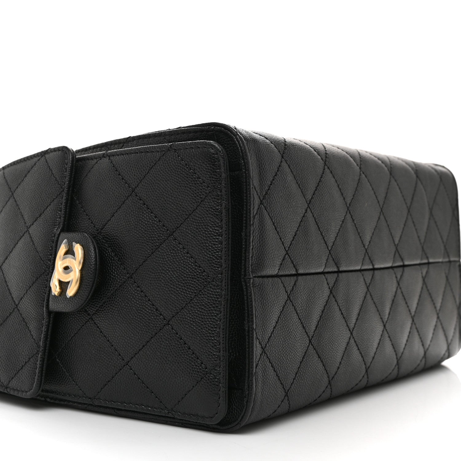 Chanel Caviar Quilted Small Chanel 25 Handbag Black 8 of 9