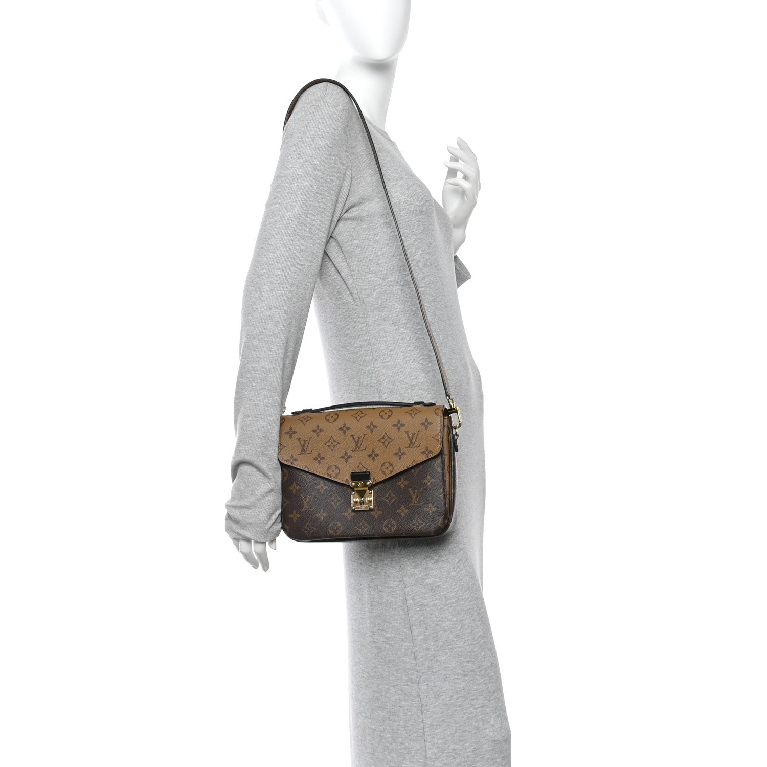 Louis Vuitton Reverse Monogram Pochette Metis 2 of 16