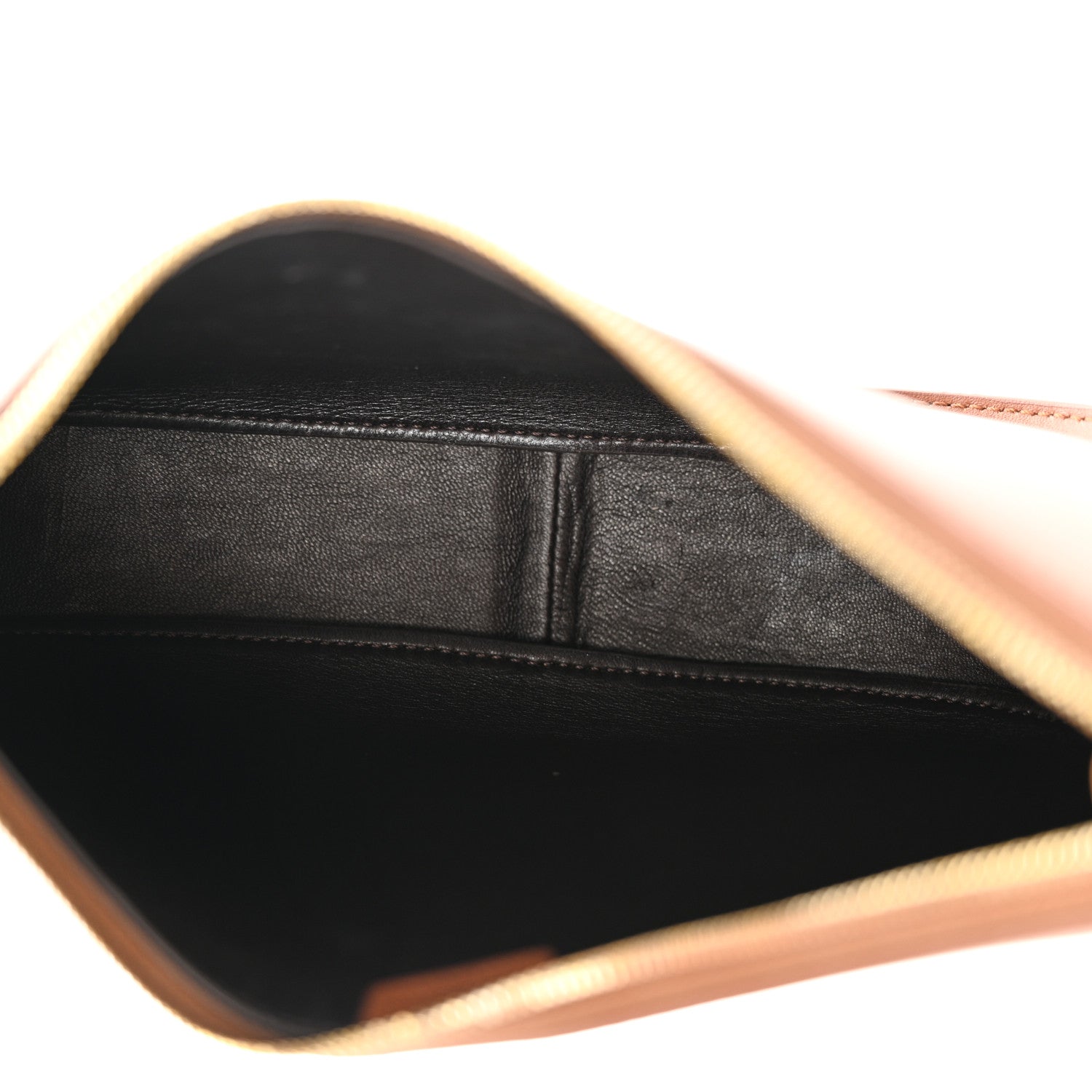 The Row Smooth Calfskin Half Moon Shoulder Bag Chestnut 5 of 11