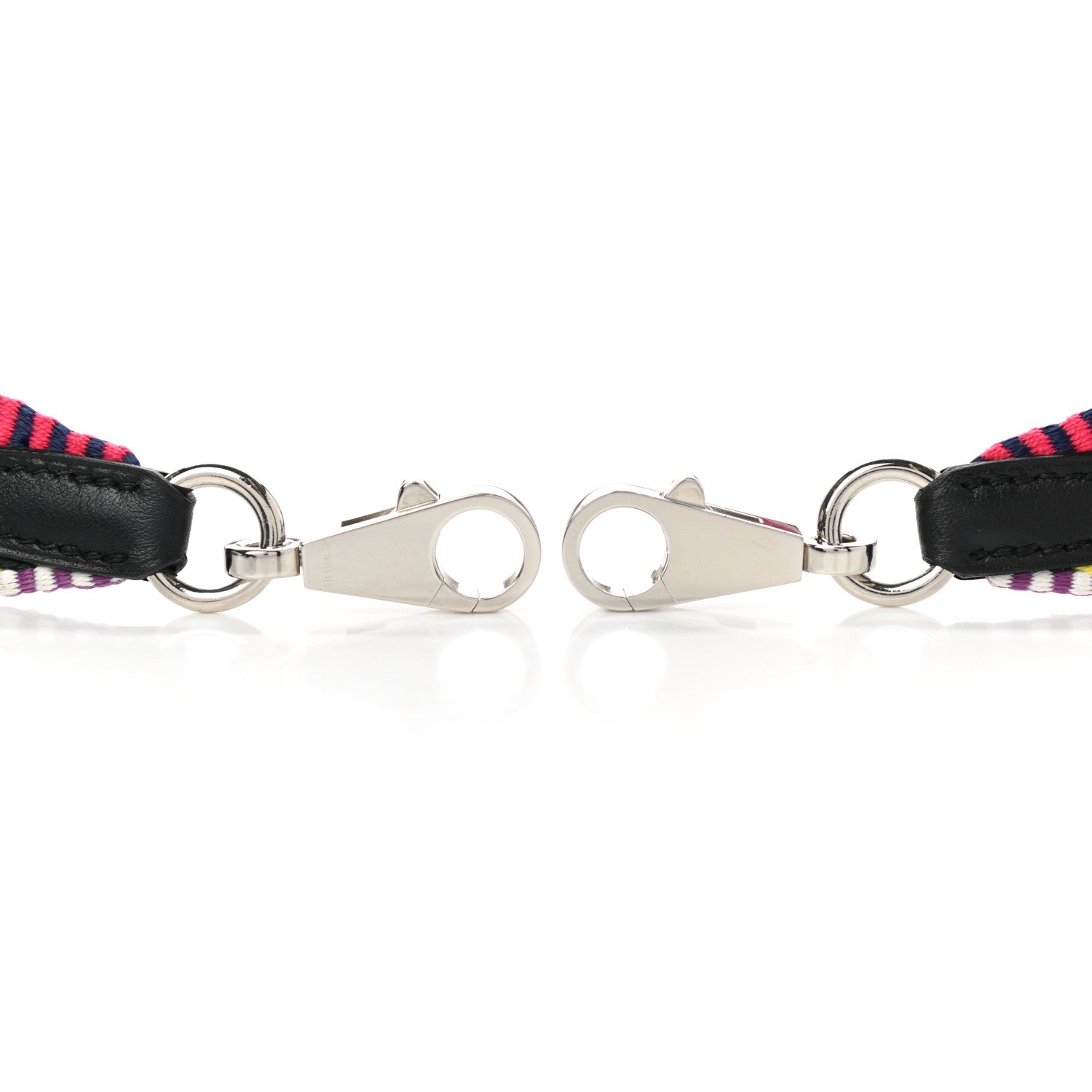 Hermes Toile Swift 25mm Sangle Cavale Shoulder Strap Multicolor Black 5 of 5