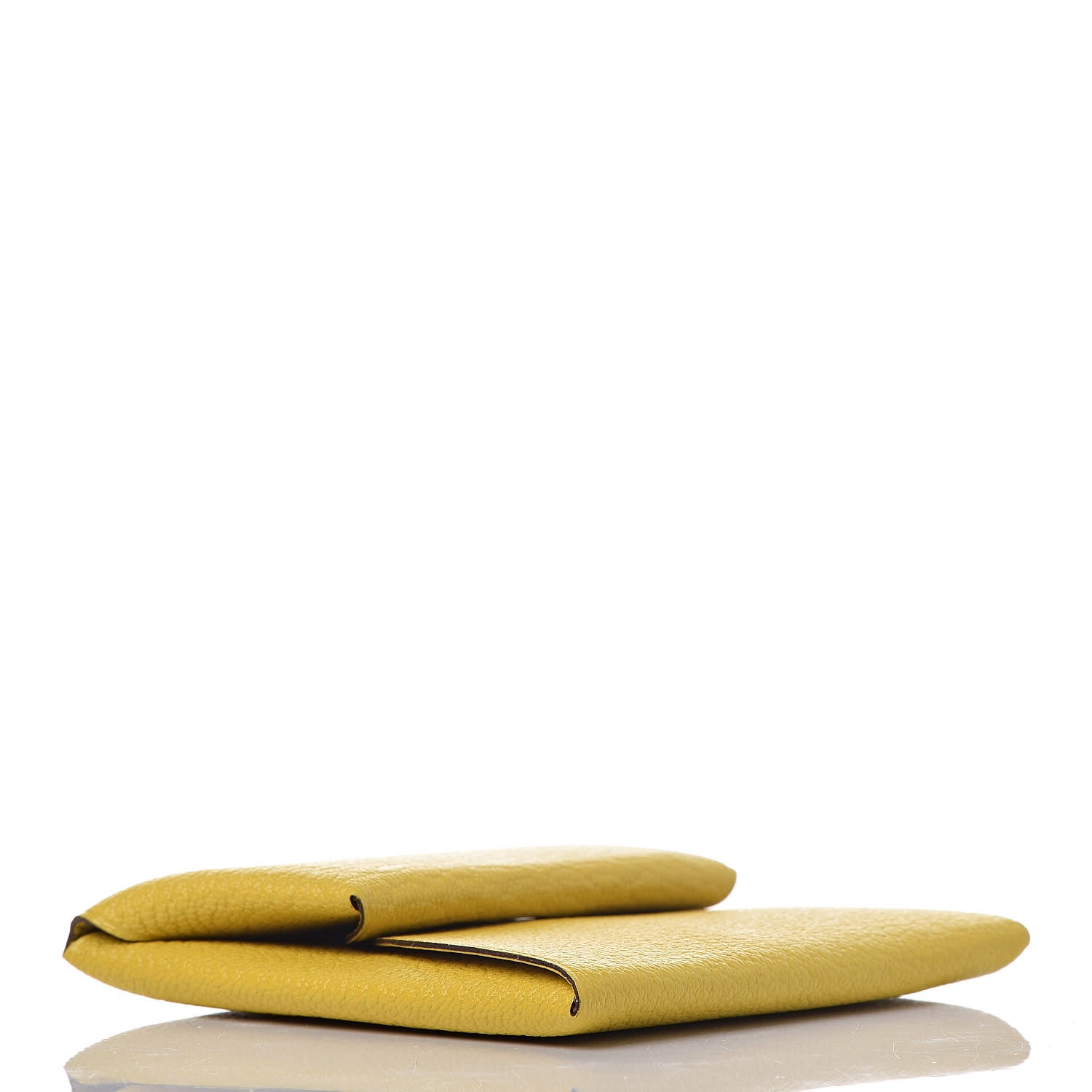 Hermes Chevre Mysore Bastia Coin Purse Jaune de Naples 4 of 8