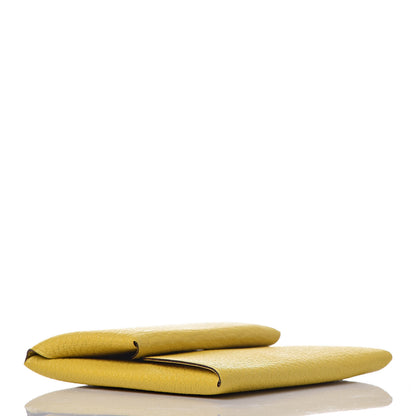 Hermes Chevre Mysore Bastia Coin Purse Jaune de Naples 4 of 8