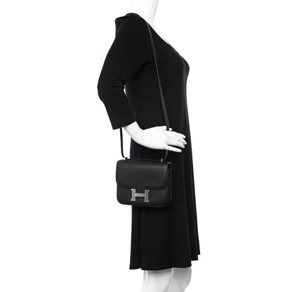 Hermes Chevre Mysore Constance 18 Black 2 of 11