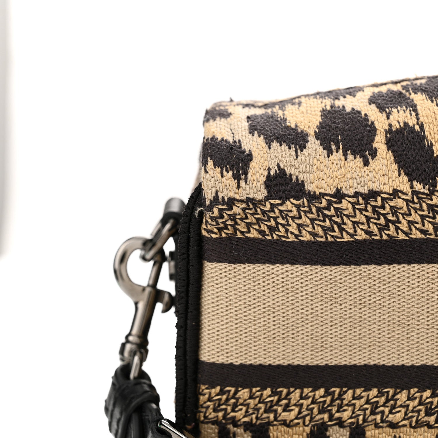 Christian Dior Canvas Mizza Embroidered Small Diorcamp Messenger Beige 13 of 17