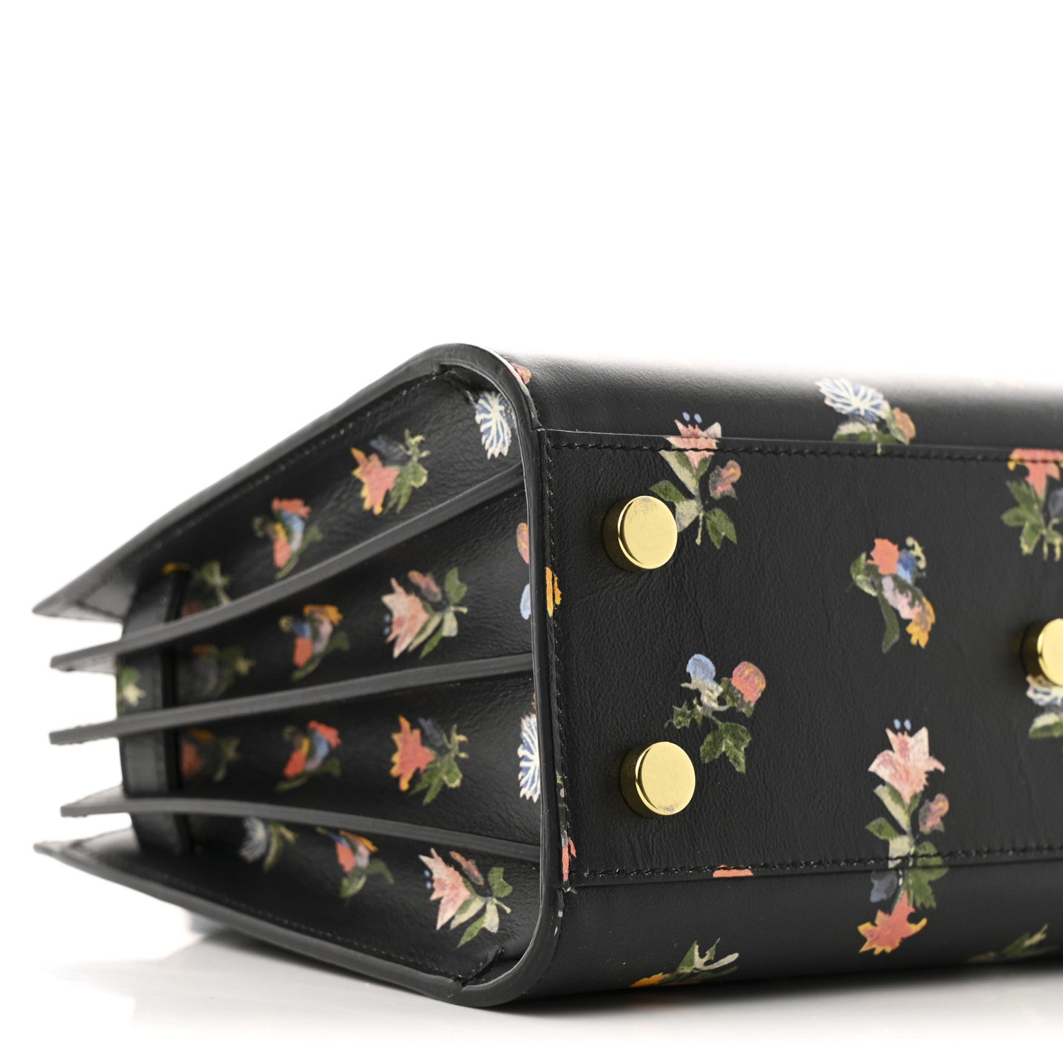 Saint Laurent Calfskin Prairie Printed Nano Sac De Jour Black 9 of 10
