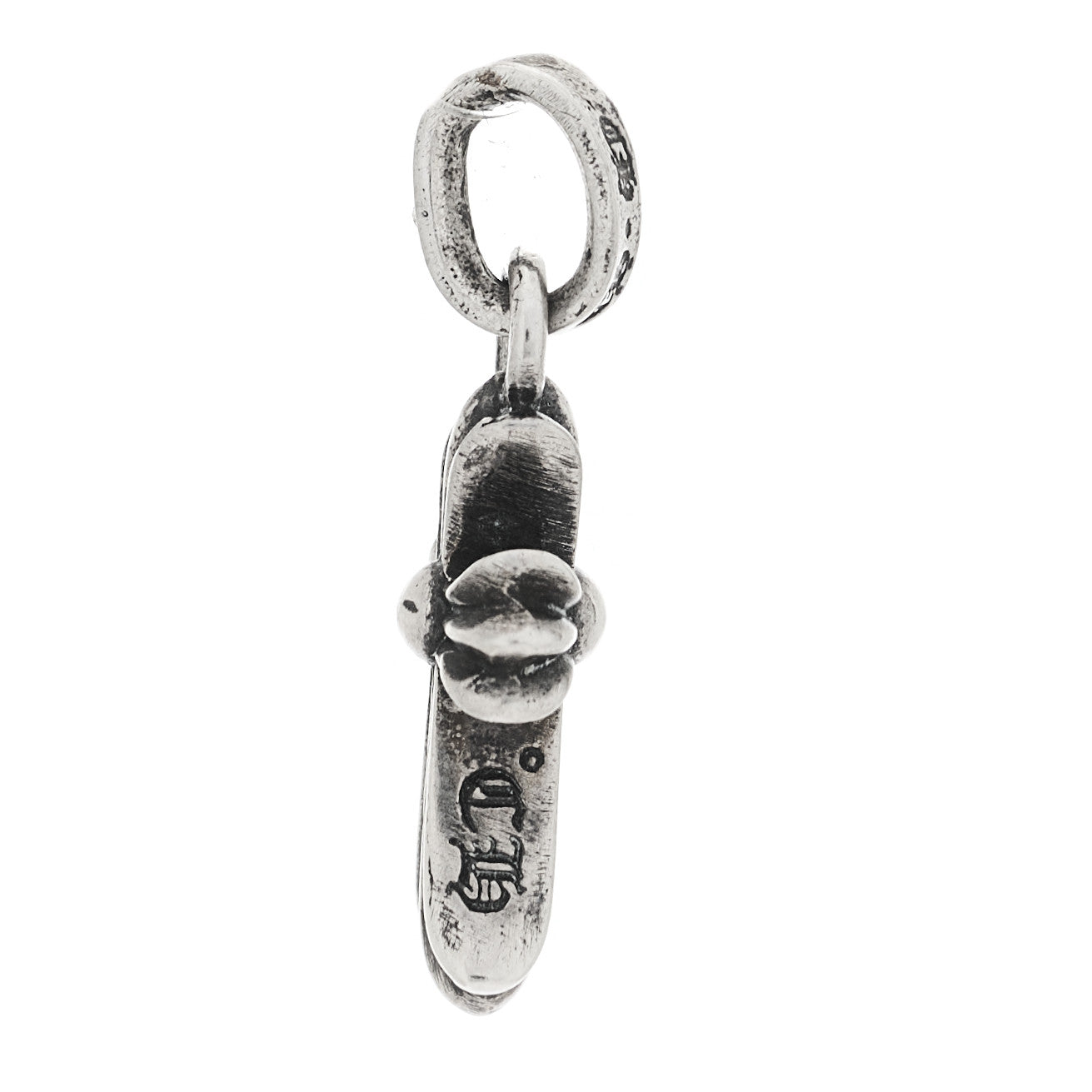 Sterling Silver Baby Fat Cross Pendant
