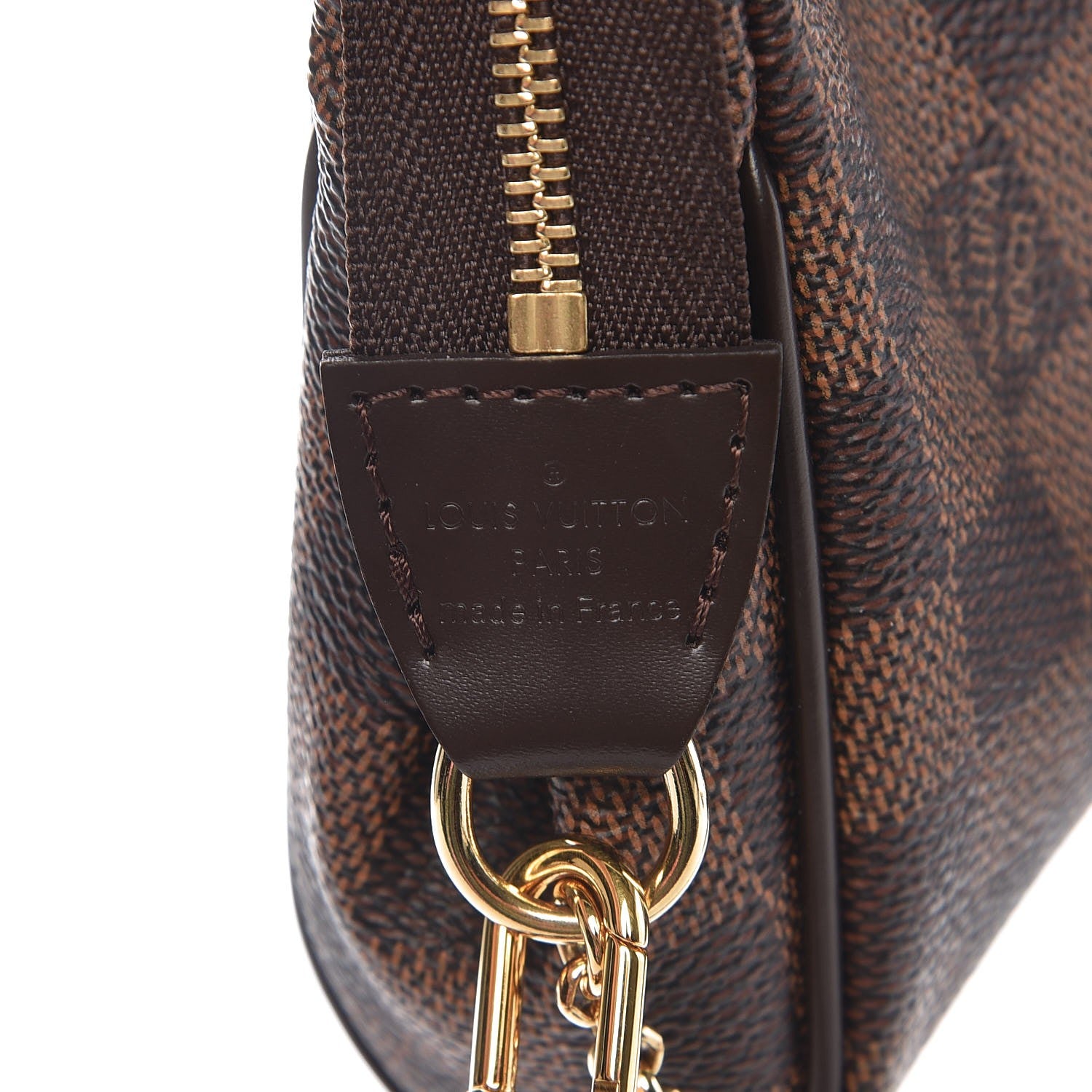 Louis Vuitton Damier Ebene Eva Clutch 6 of 7