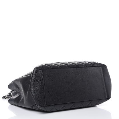 Chanel Caviar Quilted Grand Shopping Tote GST Black 4 of 26