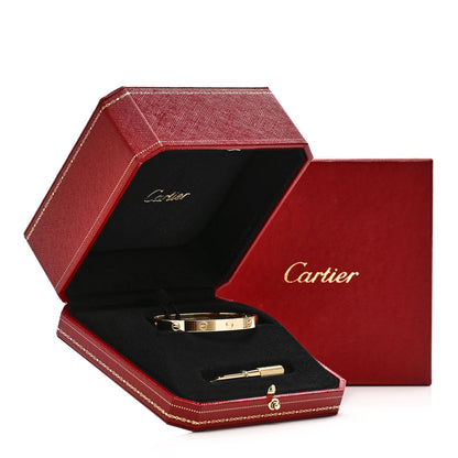 Cartier 18K Yellow Gold LOVE Bracelet 18 6 of 6