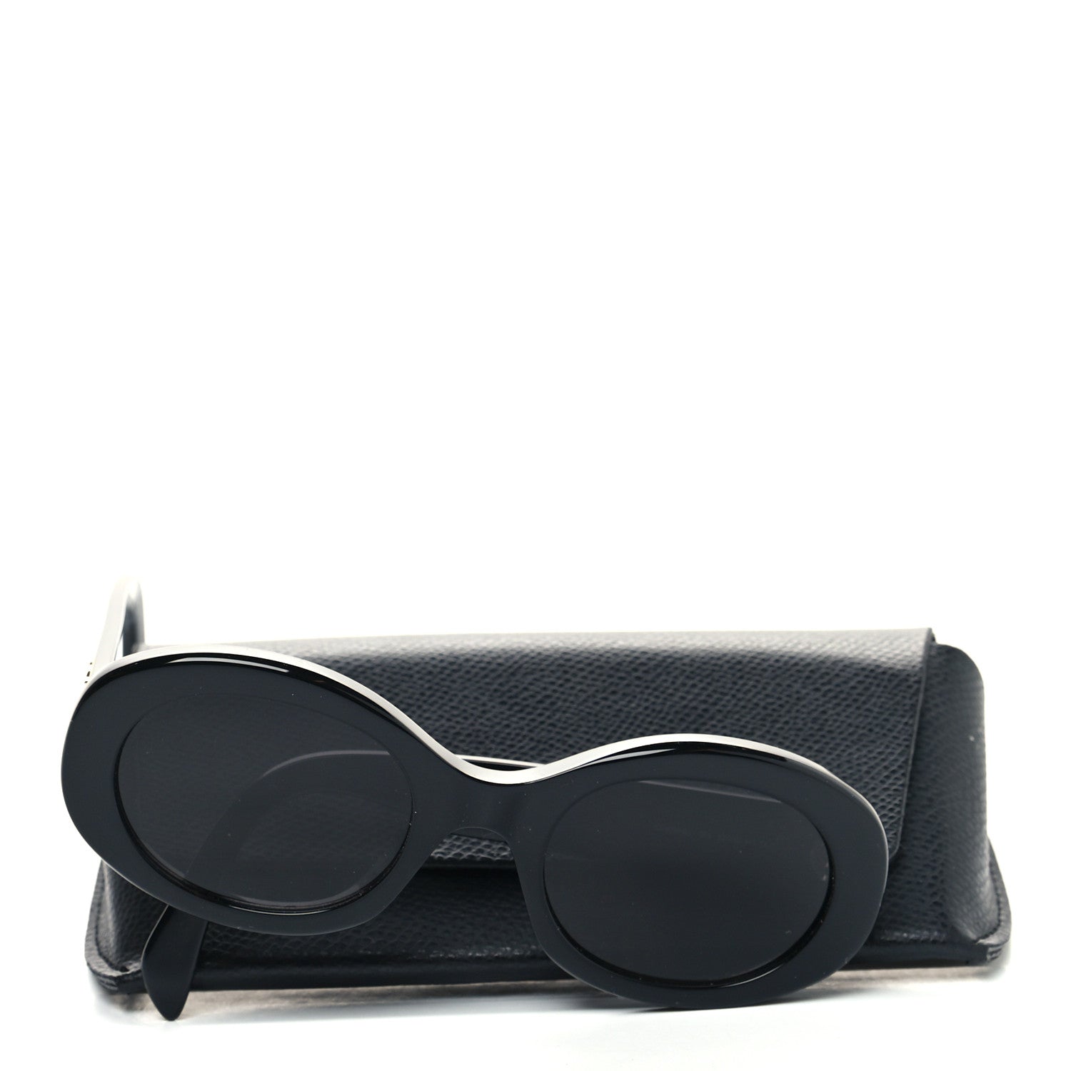 Celine Acetate Triomphe 01 Sunglasses CL 40194U Black 8 of 8