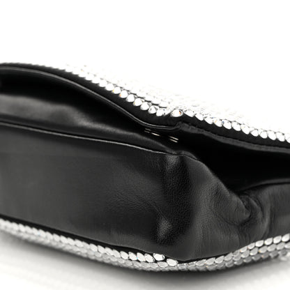 Miu Miu Nappa Crystal Starlight Crossbody Bag Black 10 of 11