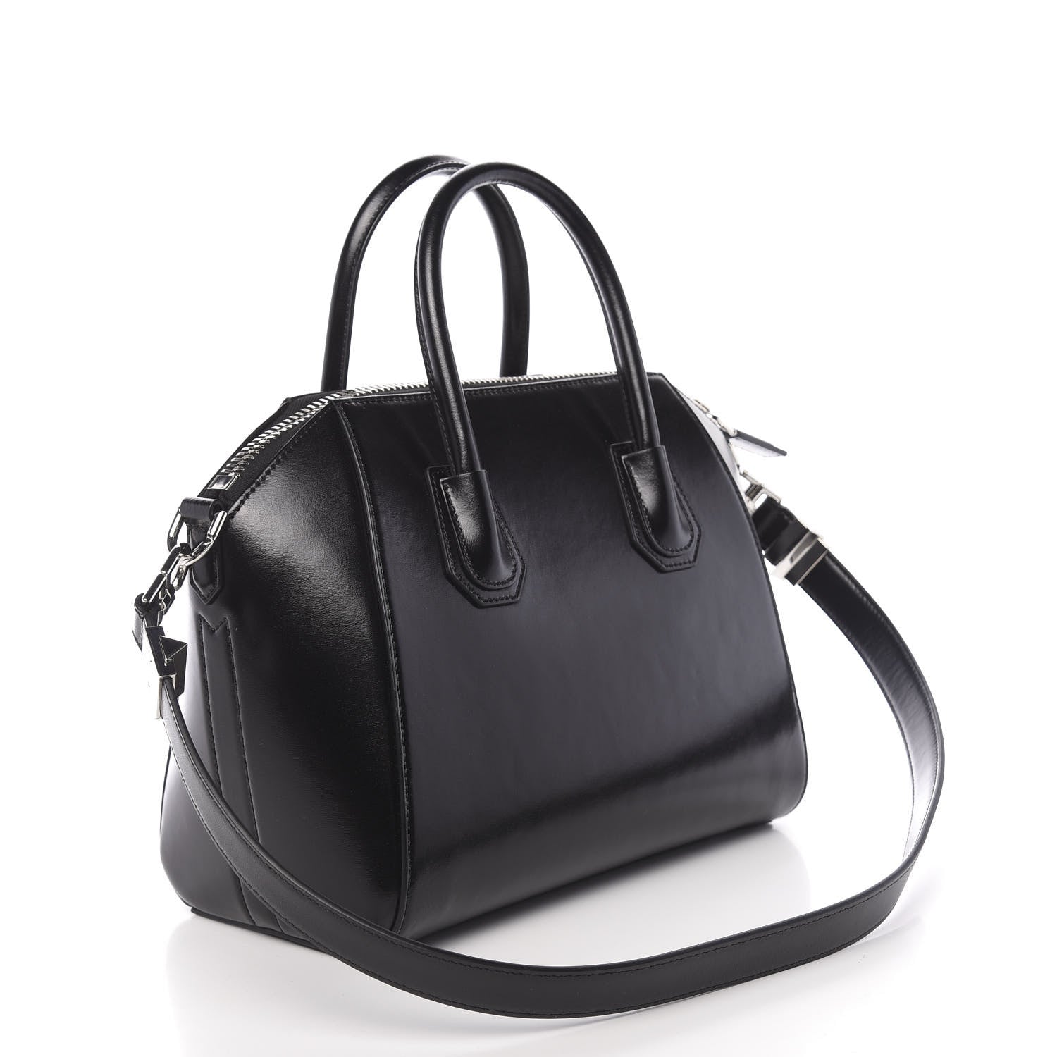 Givenchy Shiny Lord Calfskin Small Antigona Black 3 of 10