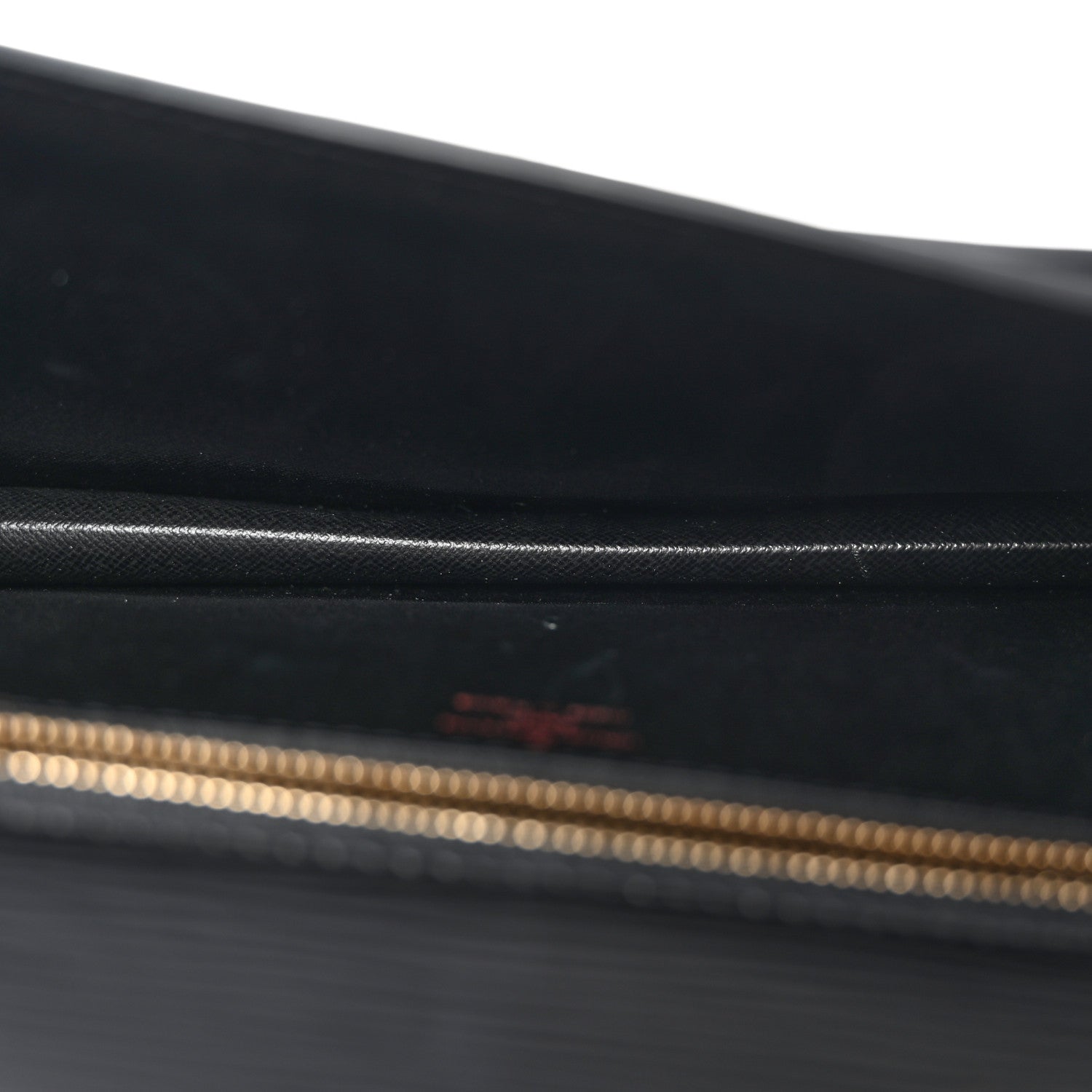 Louis Vuitton Epi Pochette Sellier Dragonne Clutch Black 5 of 9