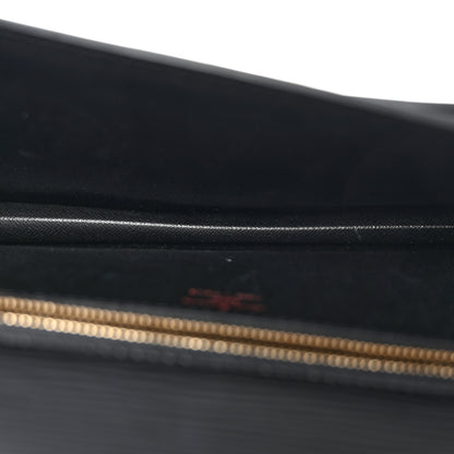 Louis Vuitton Epi Pochette Sellier Dragonne Clutch Black 5 of 9